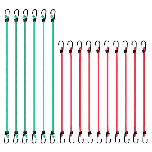 Cartman Bungee Cords 16pcs, with Steel Hook