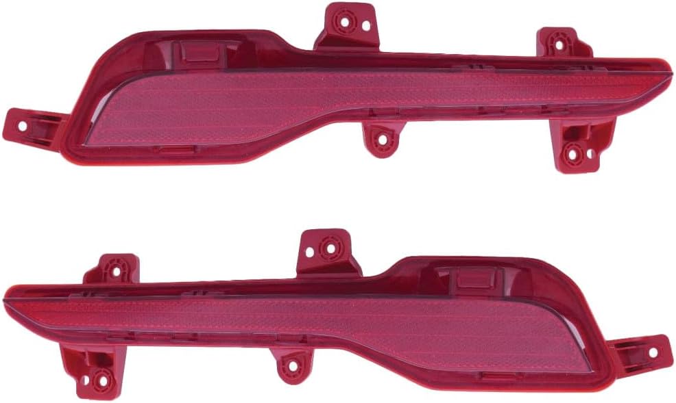 For Kia Sportage 2023 Bumper Reflector Driver And Passenger Side | Pair | Rear | CAPA | ICE/Hybrid | LX/EX/SX/SX Prestige Model | Replacement For KI1184130, KI1185130 | 92405P1200, 92406P1000