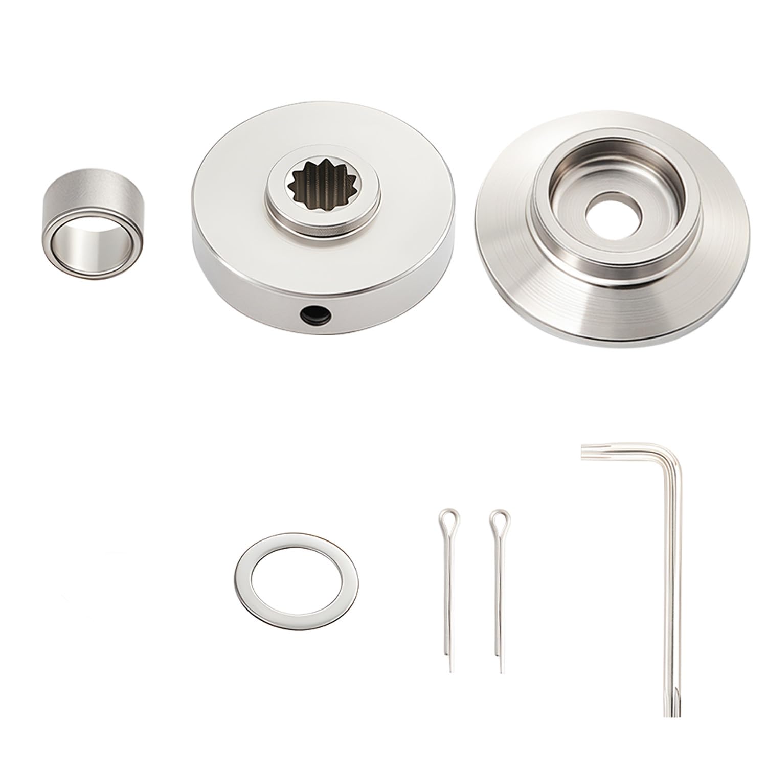 Kit de accesorios de adaptador de cuchilla para recortadora y desbrozadora OEM – C535000160, C535000150, 61031507130, 90051100010 – Compatible con modelos SRM Trimmer Kit de cuchillas de