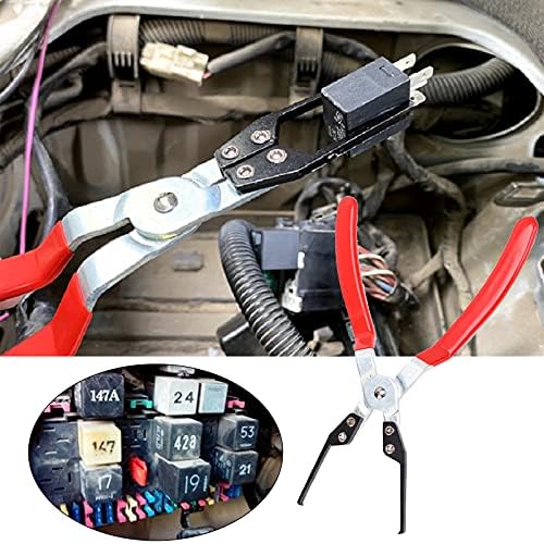 Fuse Puller, Relay Puller Plier, Fuse Removal Tool, Relay Puller, Relay Fuse Puller, Relay Fuse Remover, Relay Remover, Fuse and Relay Puller, Auto Relay Disassembly Clamp Relay Relay Fuse Clamp Tool