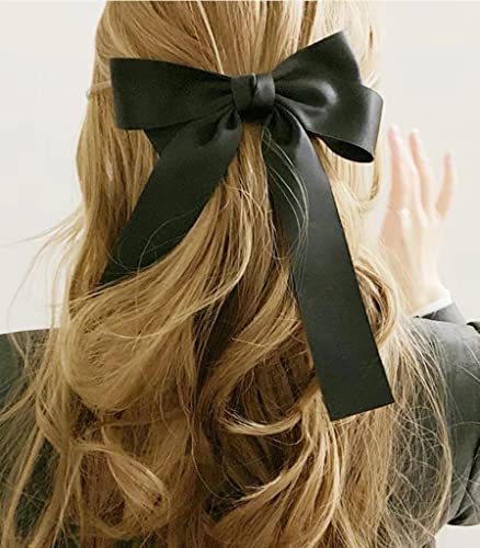 Ksright 1 Inch（2.54Cm Wide) X 100 Yards Double Faced Black Satin Ribbon For Gift Wrapping,Wedding Decoration, Bows Making, Sewing, Diy Crafts #TOP5