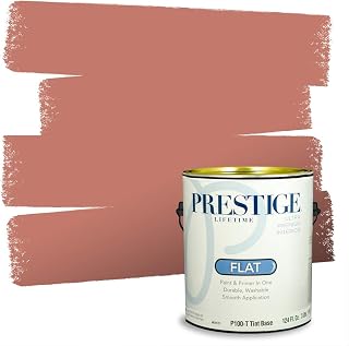 Paints Interior Paint and Primer In One, 1-Gallon, Flat, Comparable Match of Benjamin Moore* Spiced Apple Cider*