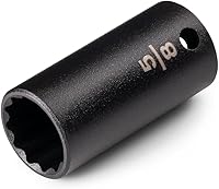 Vista 76 de TEKTON Unidad de 3/8 pulgadas x 1 pulgada 12 puntos de impacto SID12225