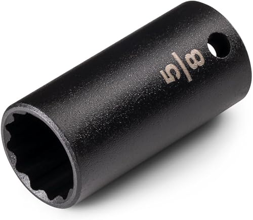 Miniatura 76 de TEKTON Encastre de 3/8 pulgadas x 0.512 in de profundidad 12 puntos de impacto SID13313