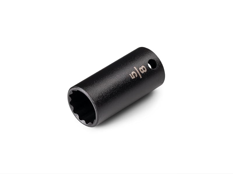 Soquete de Impacto TEKTON com Encaixe de 9,5 mm x 15,9 mm, 5/8 pol., Semi profundo, 12 Pontos SID14216