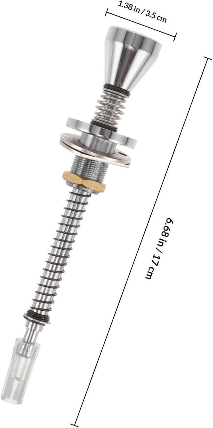 Loaded Spring Alloy Pinball Machine Rod with Large Design and Easy to Clean Feature for Game Machine Pinball Accessories