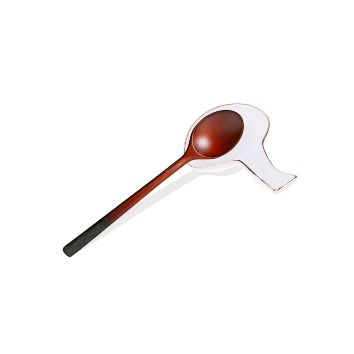 Lot de 2 supports de baguettes en céramique pour bols à tremper japonais, décoration élégante de restaurant, parfait pour les mariages et les occasions spéciales