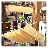 Toldo retráctil de 4 x 8,5 m, toldo de patio al aire libre, cubierta de...