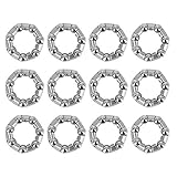 X AUTOHAUX 12pcs 20.5mm x 7 Ball Bearing Cages Crank Bearings Wheel Bearing Retainer for Bicycle