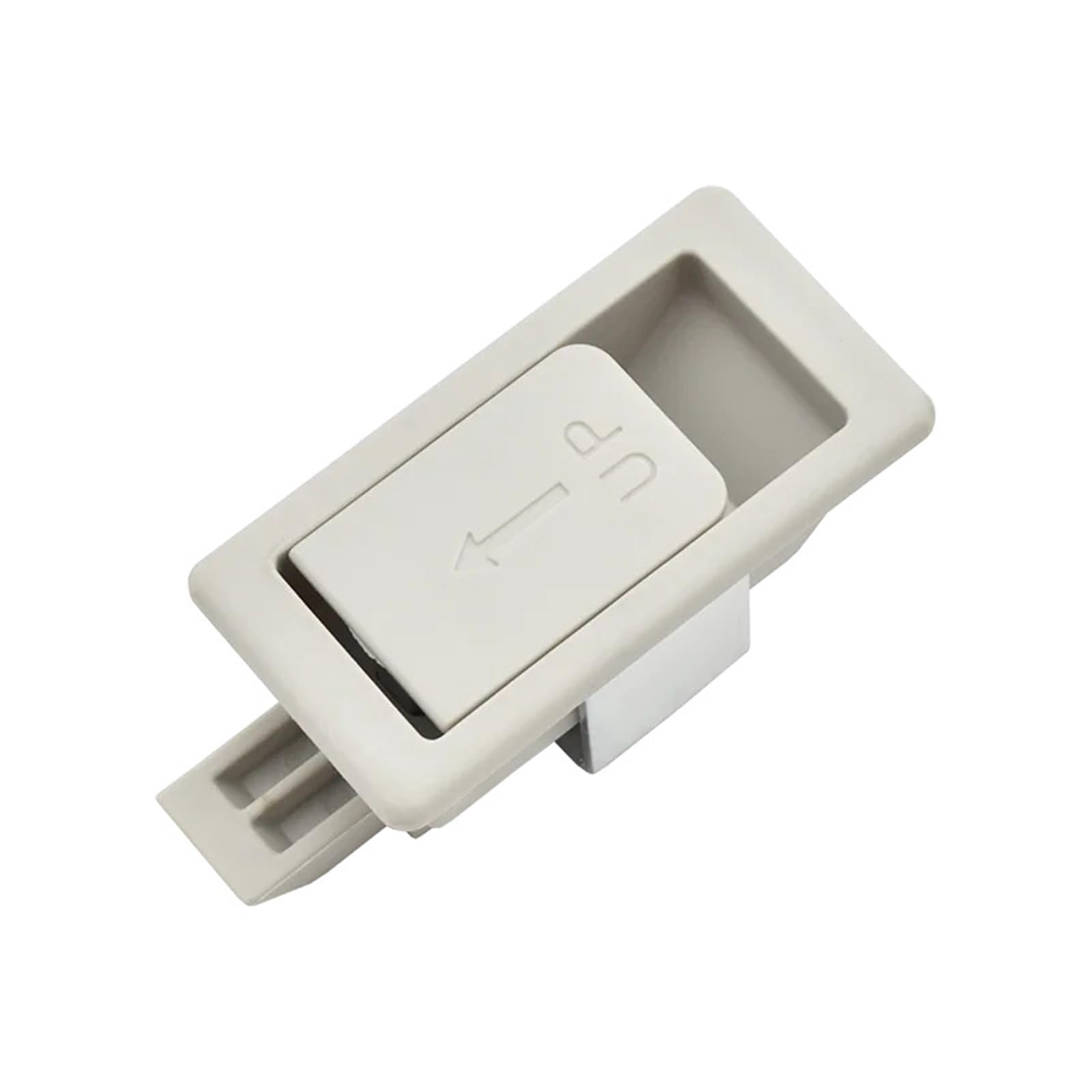 Serrure à loquet avec mécanisme à tirer fluide pour panneau XK111W