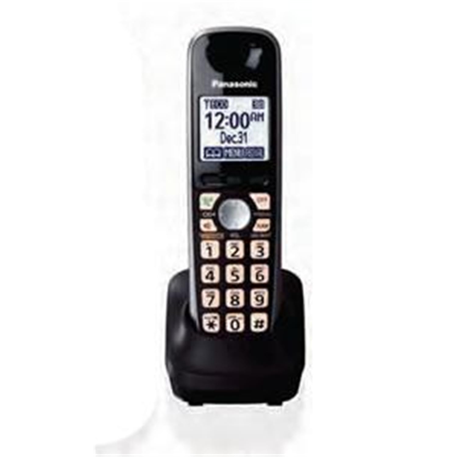 Panasonic KX-TGA401B Extra Handset for KX-TG4000 Series Cordless Phone, Black