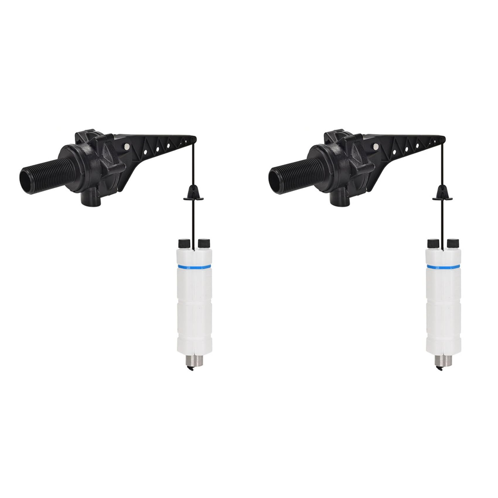 Mcnhbdgg Black & White 2X Water Tower Automatic Water Discharge And Stop And Low Water Level Adjustment Water Pump Float Valve(Dn25)