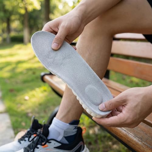 Plantillas de espuma viscoelástica absorbentes de impactos gris miniatura 4