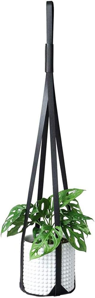 植物吊り鉢 植物サボテン多肉植物用プランター植木鉢ホルダーを吊り下げ 買い物 レザー植物ハンガー 棚 観葉植物 省スペース ハンキング 屋外屋内 庭