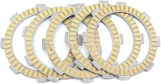 Clutch Friction Plates Kit for B&ajaj 100 CT100 CT 100 Engine Parts Clutch Friction Disc Plate Kit Motorcycle Accessories Motorbike Clutch Engine Clutch