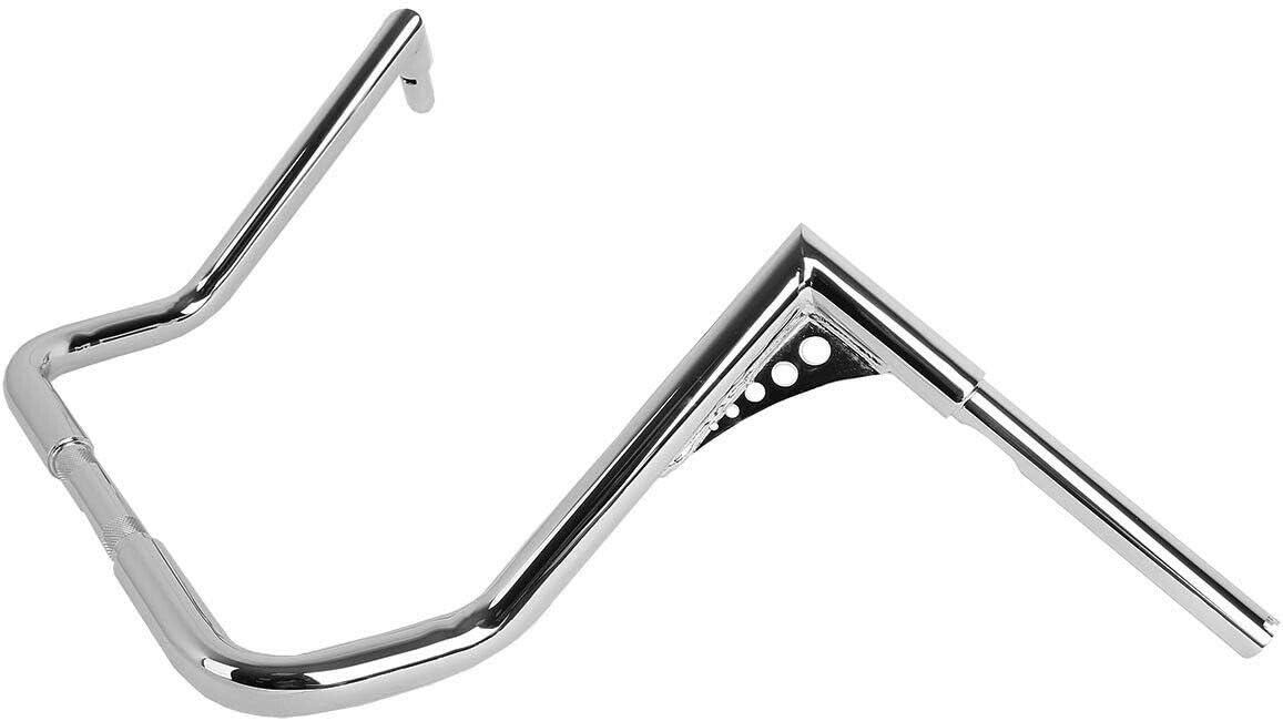 Green-L 16" Rise 1.25" Ape Hanger Handlebar Fit for Harley Touring Electra Glide Baggers FLHT Dressers FLHTC 1982-Up