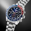SEIKO Prospex Speedtimer Solar Chronograph SSC913, Blue dial with Sunray Finish and red Accents