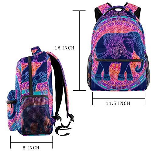 Sac à dos grande capacité avec fermeture éclair pour ordinateur - 2