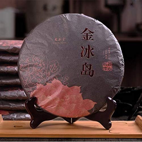 Té negro de alta calidad de Yunnan Té dorado de Islandia, té cocido Pu'er, té maduro, 357g, - Imagen 3