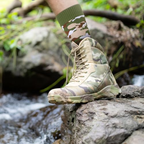 Image of Jeyiour 2 Pairs Waterproof Socks Unisex Waterproof Breathable Outdoor Skiing Hiking Wading Fishing Socks for Men Women