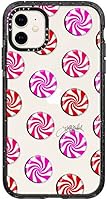 Vista 25 de Funda Impact de CASETiFY para iPhone 11 - Rosas Rojas (Transparente) - Negro Claro