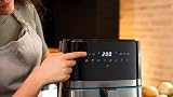 Cecotec 5.5 L Intelligent Oil-Free Fryer Cecofry Full InoxBlack 5500 Pro, 1700 W, Dietary and Digital, Touch Panel, Stainless Steel Finishes, PerfectCook Technology, Thermostat, 8 Modes - 8