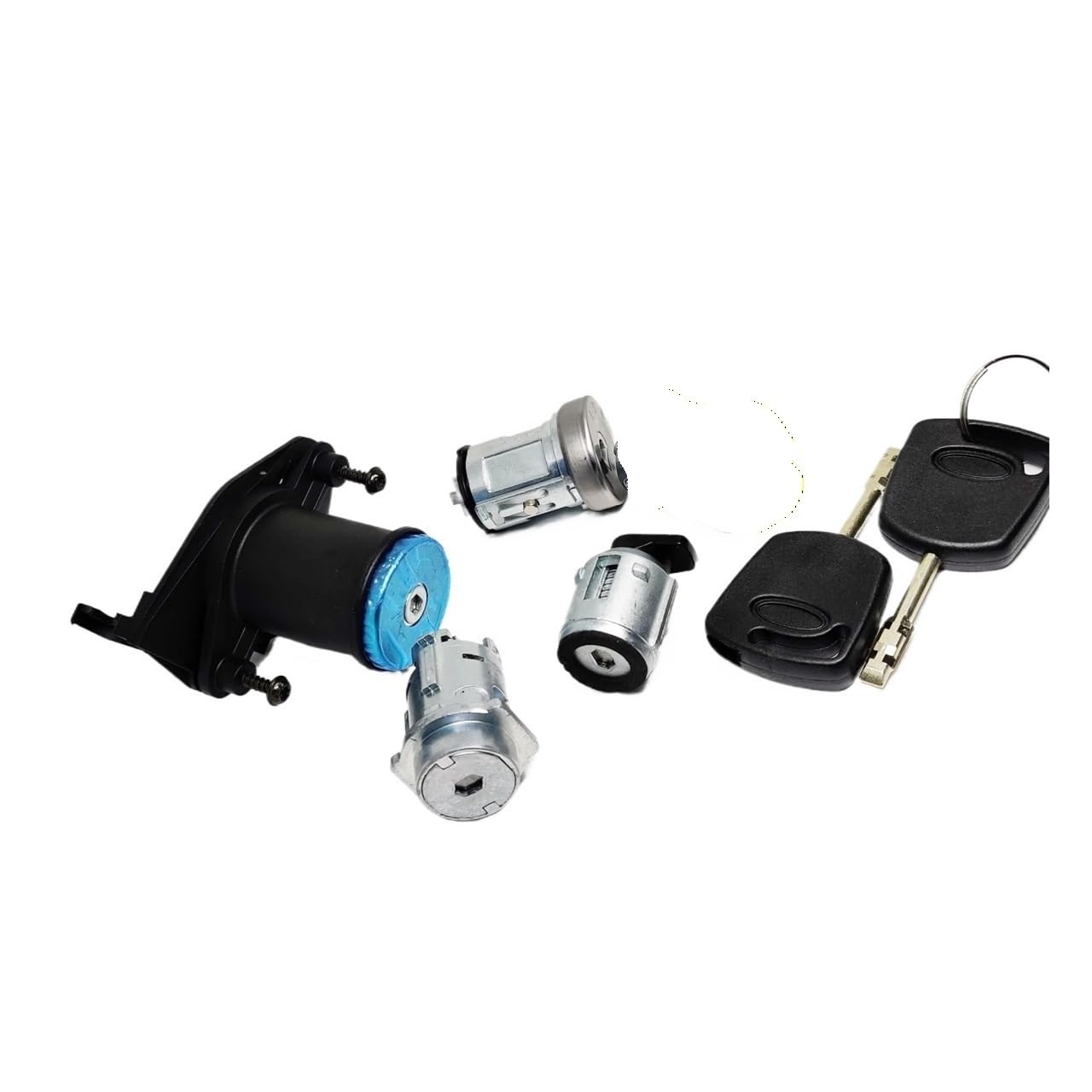 OEM 1479661 2S61-A22050N-CK 2S61A22050NCK Juego Completo DE Cerradura DE Puerta Apto for Ford Fiesta MK5 Fusion 2001-2008