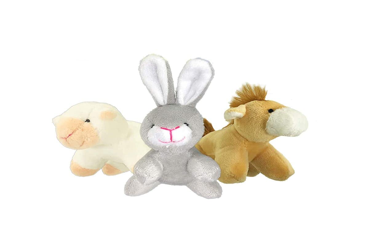Petsport Tiny Tots Barn Buddies Plush Assorted Dog Toy (Get Any 1 Dog Toy) | Plush Toy Ideal for Small Size Dogs | Comes with a Squeaker Inside for Added Fun - 10 cm (B09K4847N4) Amazon Price History, Amazon Price Tracker