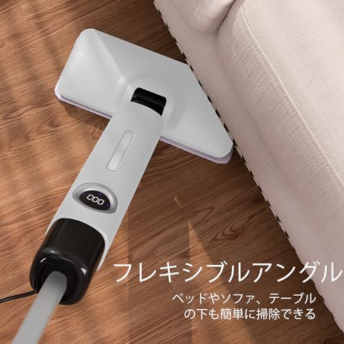 KEROMEE スチームクリーナー 15秒で起動開始 140℃高温蒸気 スチーム掃除機 2段階調節 リアルタイム温度表示 スマートスチーム モップ 500mlの大容量水タンク 油汚れ除去、99%除菌 電動モップ リビングルーム、寝室、キッチンカーペット、畳の床 掃除用 洗浄機 6枚目