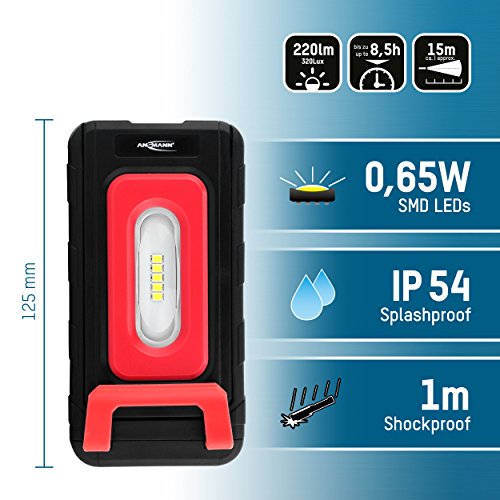 Ansmann officina lampada wl200b LED lampada da