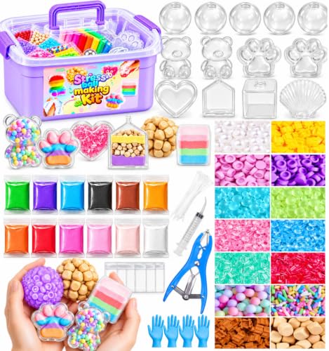 DIY �X�g���X�{�[�� �X�N�C�b�V�[���C�L���O�L�b�g - �q���⏗���ւ̃p�[�e�B�[�a�����M�t�g | TPR�X�L��14�A�t�B���[26�A�X�g���X�{�[����̃r�[�Y�X�N�C�[�Y���[�J�[�N���A�L�b�g�AASMR�s����������������쐬�B