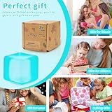Graphinza Large Blue & Large Pink – 1.97" Squishy Cubes Squeeze Toys, Ice Cube Fidget Toy, Sensory Fidget Toys, Taba Squishy Stress Cube for Anxiety Relief for Kids & Adults (blue) - Image 6