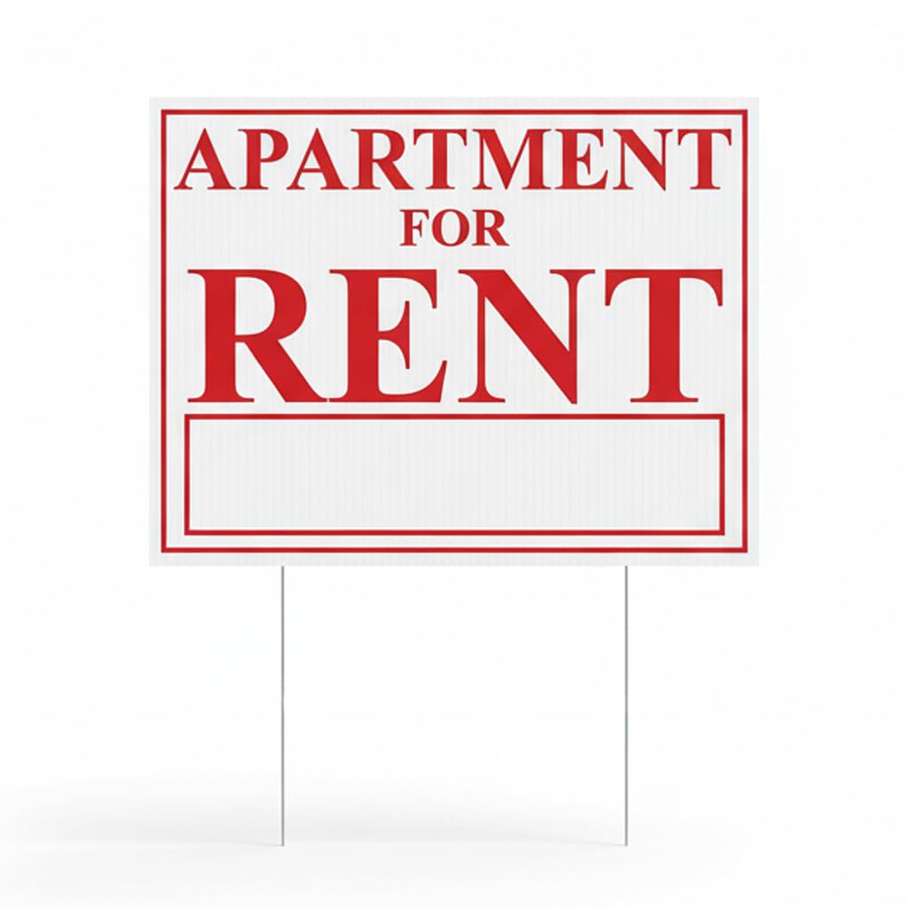 VictoryStore Apartment for Rent Sign