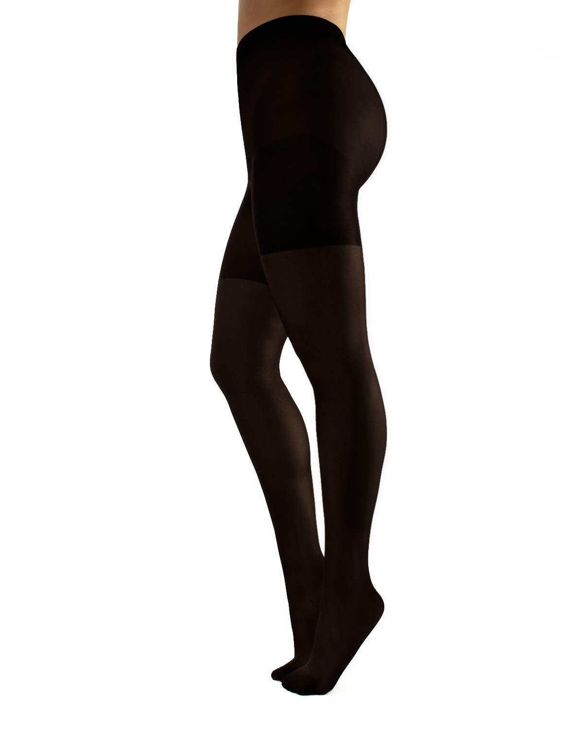 CALZITALY Plus Size Opaque Tights 