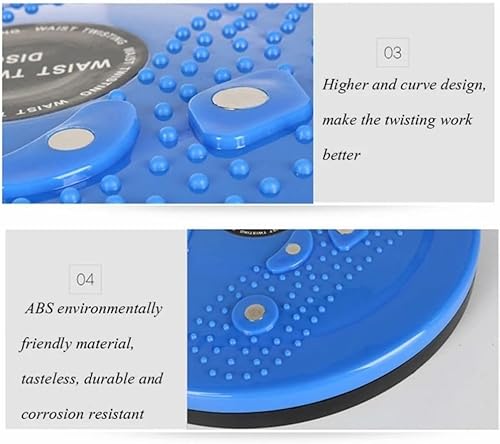 Miniatura 6 de Waistwhisper Body Shaping Waist Twisting Disc, Disco de susurro de cintura, Ejercicio de susurro de cintura, Tabla de masaje para torcer cintura con