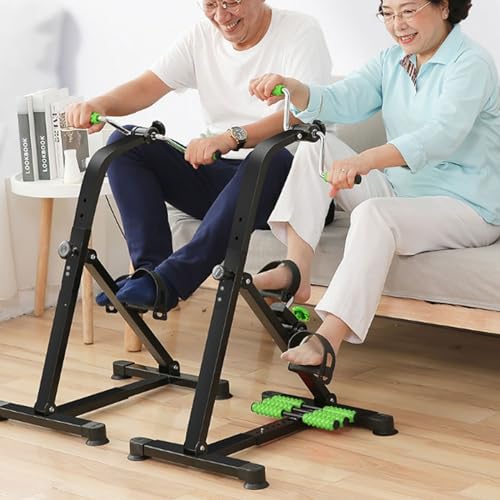 Pedalen voor Hometrainers Huishoudelijke pedaaltrainer, indoor cycling fitness revalidatie trainingsapparatuur, thuistraining fysiotherapieapparatuur for senioren, in hoogte en weerstand verstelbaar P - Afbeelding 5