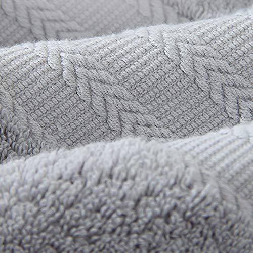 Serviette de toilette en coton doux et épais idéale pour la routine beauté et la douche quotidienne