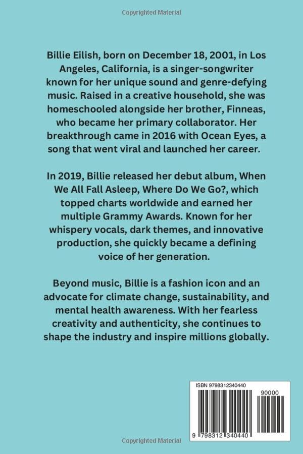 BILLIE EILISH: Billie Eilish Biography - Image 2