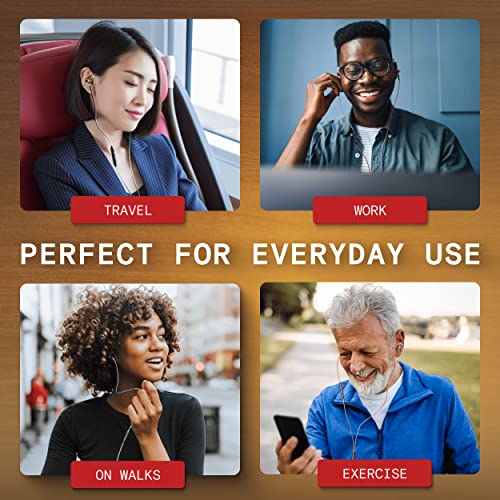 Symphonized Wired Earbuds With Microphone - 90% Noise Cancelling Earbuds Wired With Microphone, Ear Buds With Wire, Earbuds For Computer, Corded Earbuds, Earphones Wired, In-Ear Headphones Wired 3.5Mm #TOP2