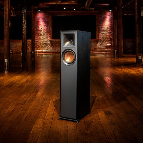 Image of Klipsch Reference 5.1 Home Theater Speaker Bundle with R-610F Floorstanding Speakers, R-52C Center, R-12SW Subwoofer, R-41M Bookshelf Speakers and Denon AVR-S670H 8K Receiver