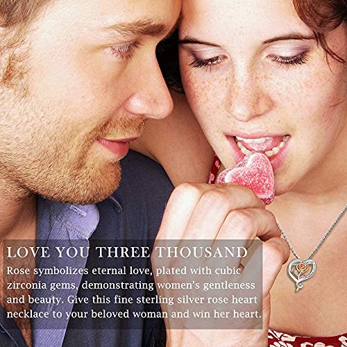 Friggem-Collar-de-Plata-para-Mujer-Colgante-de-Corazon-Joyas-de-Amor-para-Esposa-Novia