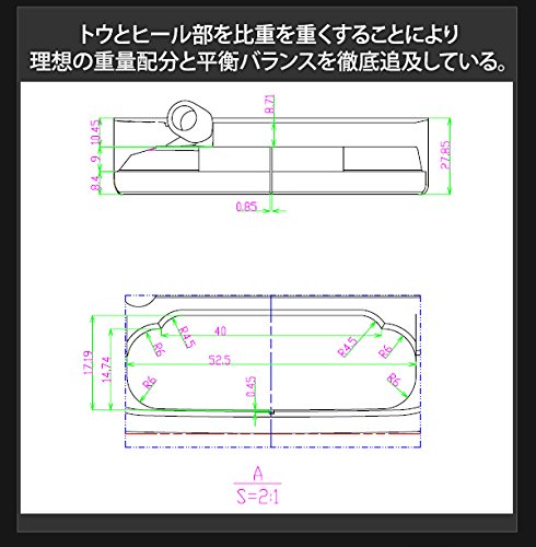 Amazon.co.jp: TEAM TOHO スピンコントロール軟鉄削出しパター ALLCNC