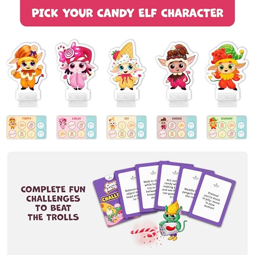 Candy Factory juego de mesa familiar para niños 4-8 años miniatura 5