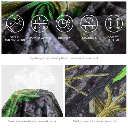 Image of BASSDASH UPF 50+ UV Sun Protection Neck Gaiter Fishing Mask Hunting Kayaking Hiking Cycling Ski Sports
