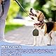 RNXSIB 2 Stück Leckerlibeutel für Hunde, Tragbare Mini Snackbeutel Hund (Grün und Schwarz), Reißverschluss Design Einfach und Praktisch, Leicht zu Tragen, Inklusive Schnalle und Silikonseil
