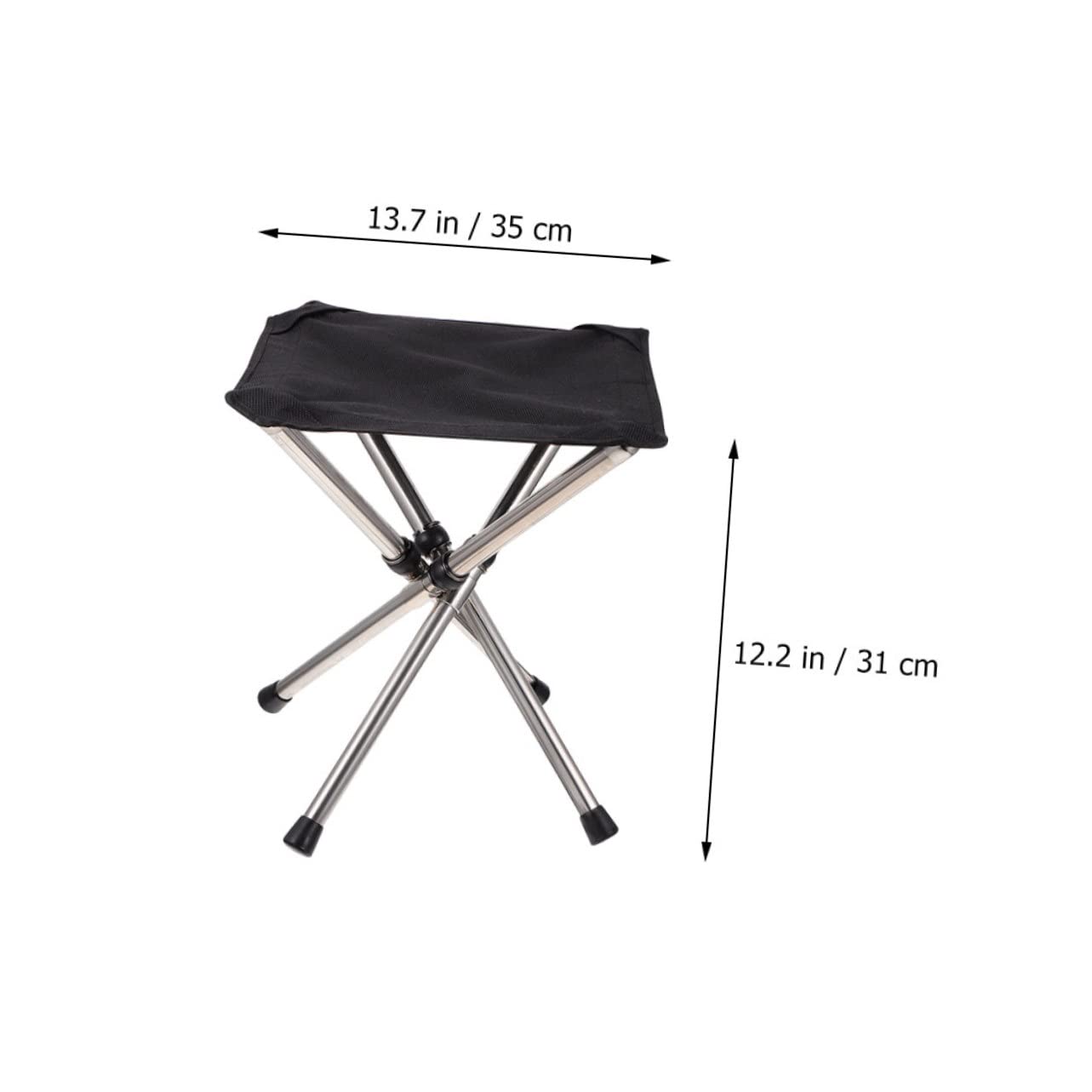 TOYANDONA Sedia Pieghevole Sgabello Da Campeggio Pieghevole Sedia Da Esterno Leggera e Portatile Rinforzi Alle Connessioni Facile Riporre e Trasportare