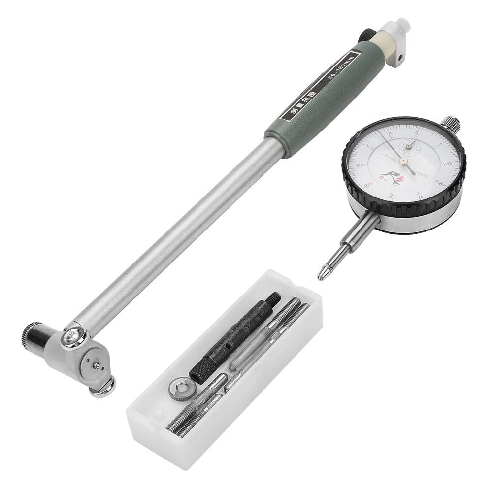 Alesatori, Diametro 50-160MM Indicatore del Diametro del Calibro indicatore del Diametro misuratore Kit del Cilindro del Motore di misurazione per l'impostazione dei diametri del Foro