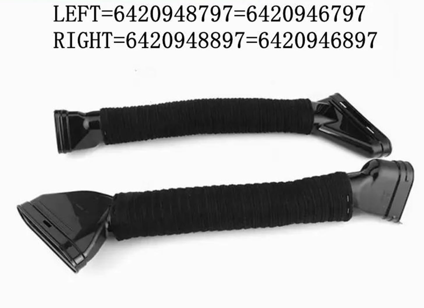 Entrées d'air Tuyau D'admission d'air pour Mercedes pour Benz ML350 GLS350 GL350 GL500 ML300 A6420946797 A6420946897 6420948797 6420948897 Admission d'air Froid Filtre(1 Paire)