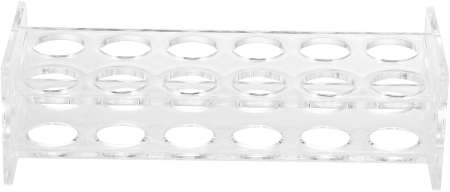 Cabilock Acrylic Round Cup Holder for Party Shot Glass Rack Liquor Cup Display Stand Bar Drinkware