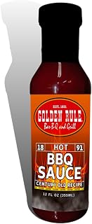 Golden Rule World Famous Hot/Spicy BBQ Sauce - A Southern Original